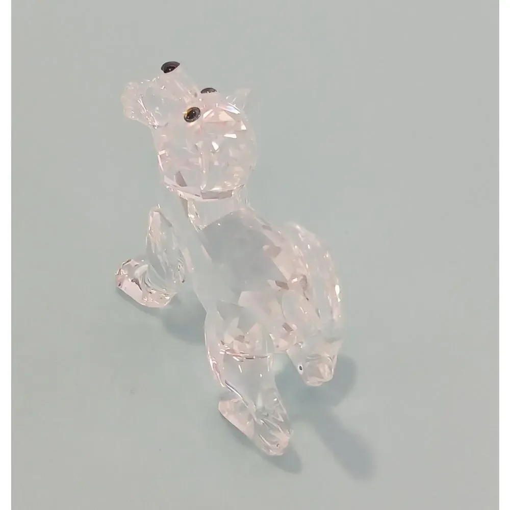 Swarovski Lion Cub Crystal Figurine 216460 Made in Austria Animal